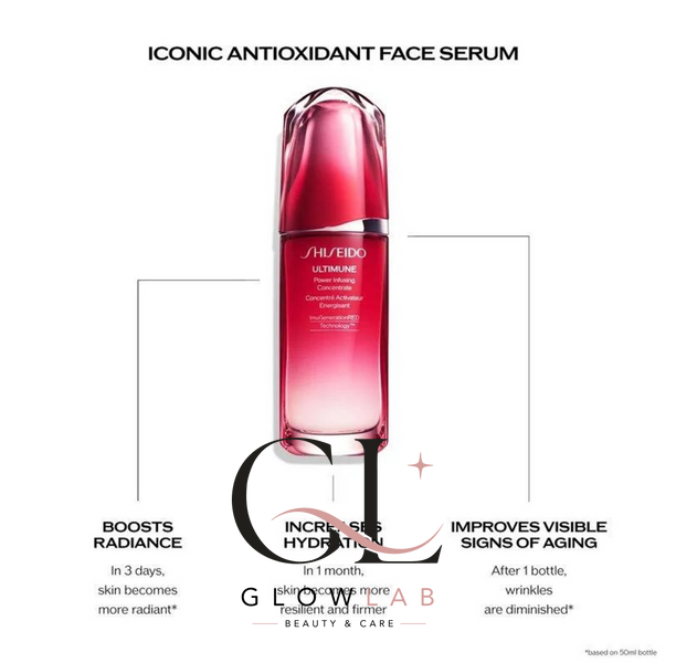 Shiseido Ultimune Power Infusing Concentrate &ndash; Сыворотка-концентрат для укрепления и защиты кожи, 50 мл (Шисейдо Ультимун) shps748-03 фото